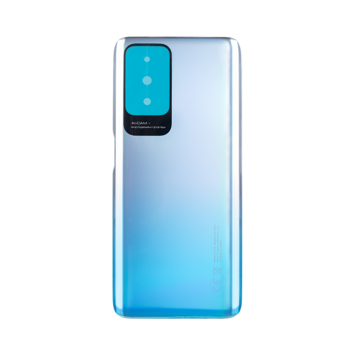 Coque arrière Xiaomi Redmi 10 sans objectif bleu marine OEM