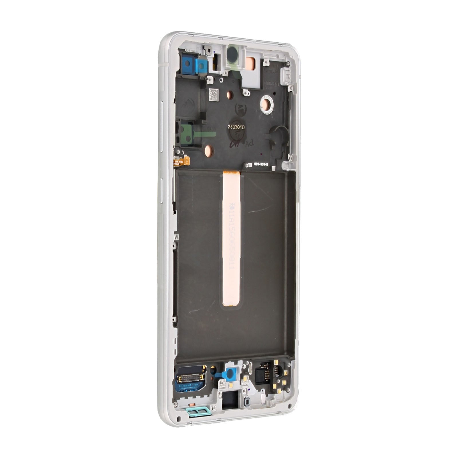 Samsung Galaxy S21 FE G990B Écran et numériseur avec cadre Blanc Service Pack