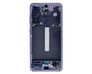 Samsung Galaxy S21 FE G990B Écran et numériseur avec cadre Lavender Service Pack