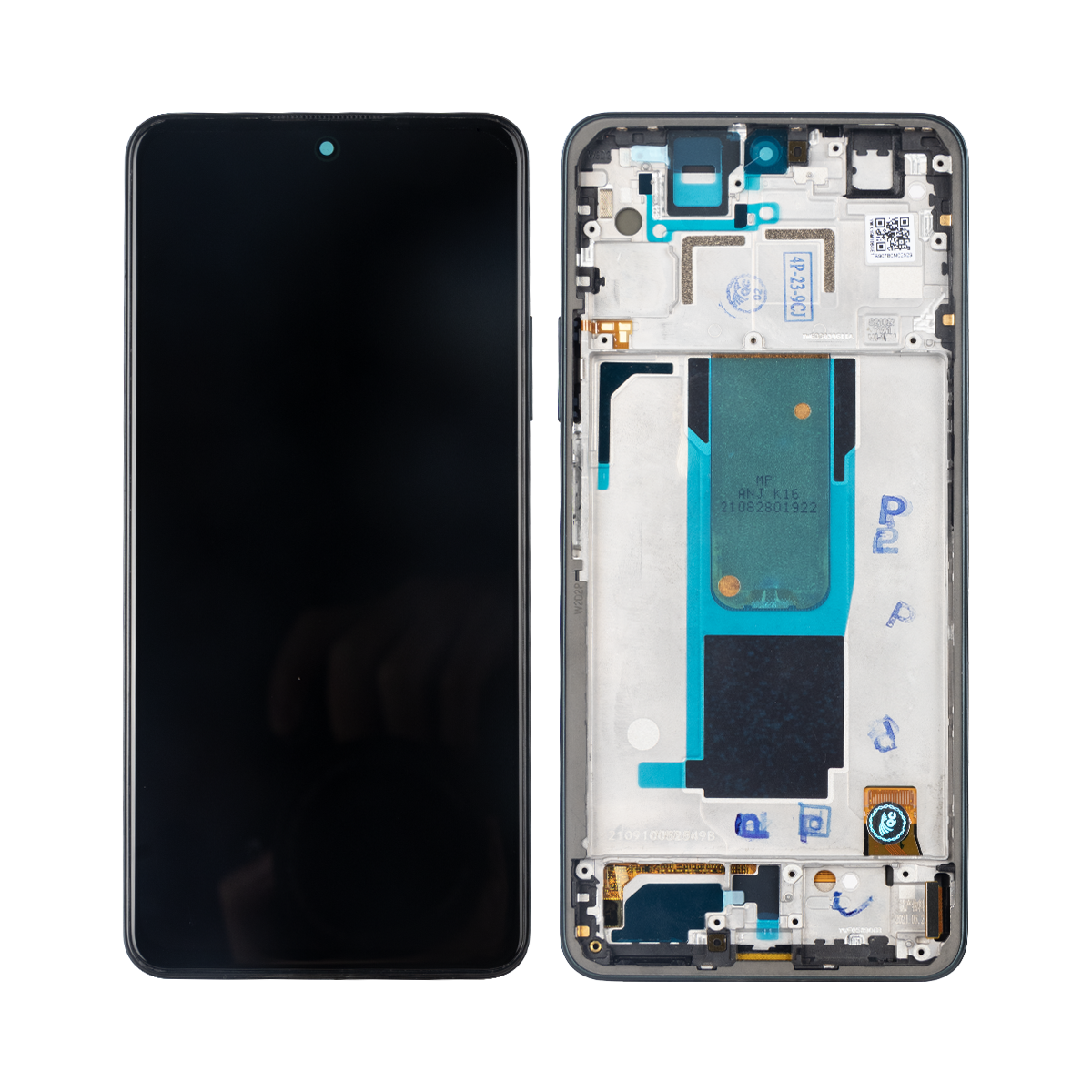 Écran et numériseur Xiaomi Redmi Note 11 Pro Plus 5G avec cadre violet intemporel OEM