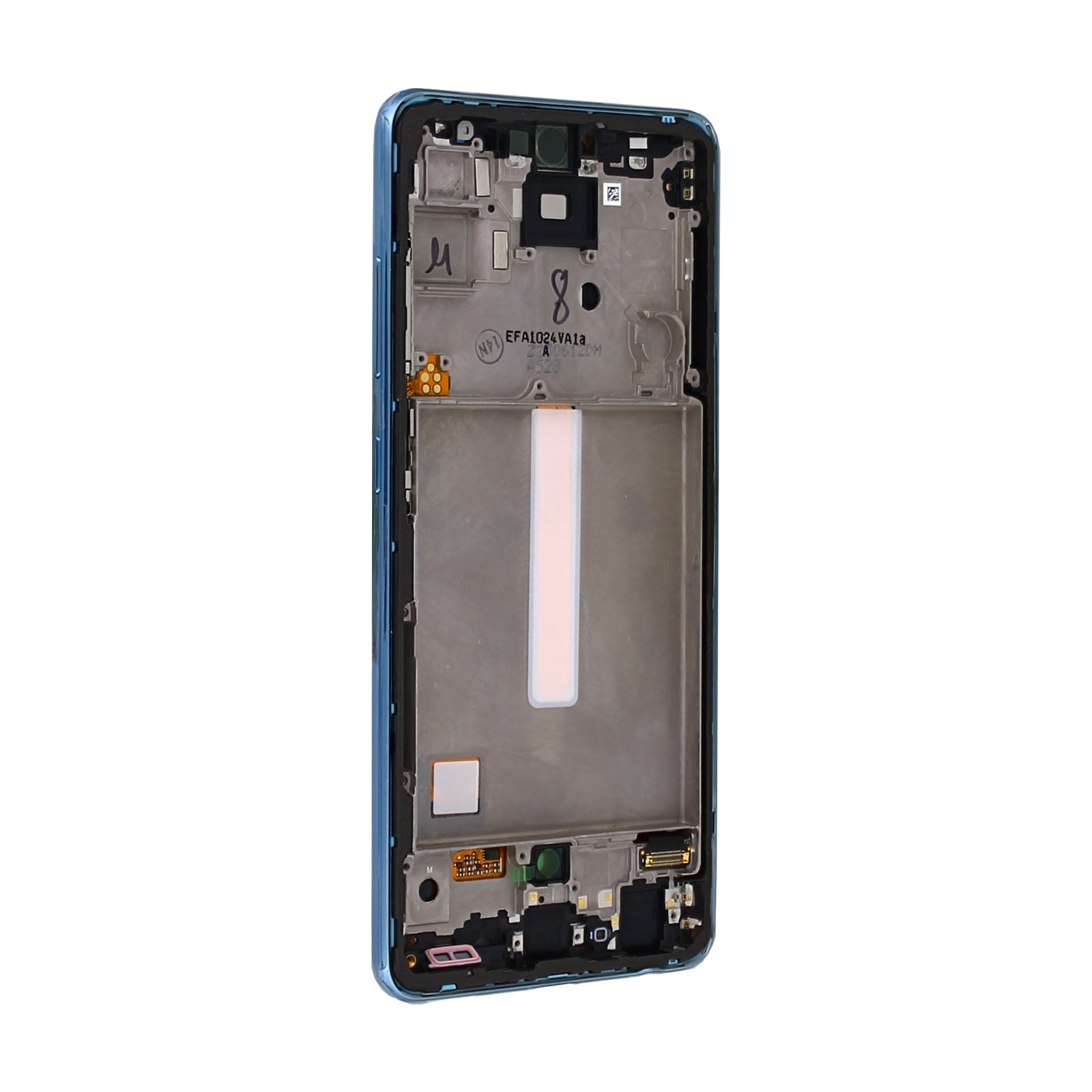 Samsung Galaxy A52 A525F, A52 5G A526B Ecran et numériseur avec cadre Awesome Blue Service Pack