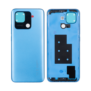 Coque arrière Xiaomi Redmi 10C sans objectif, bleu océan, OEM
