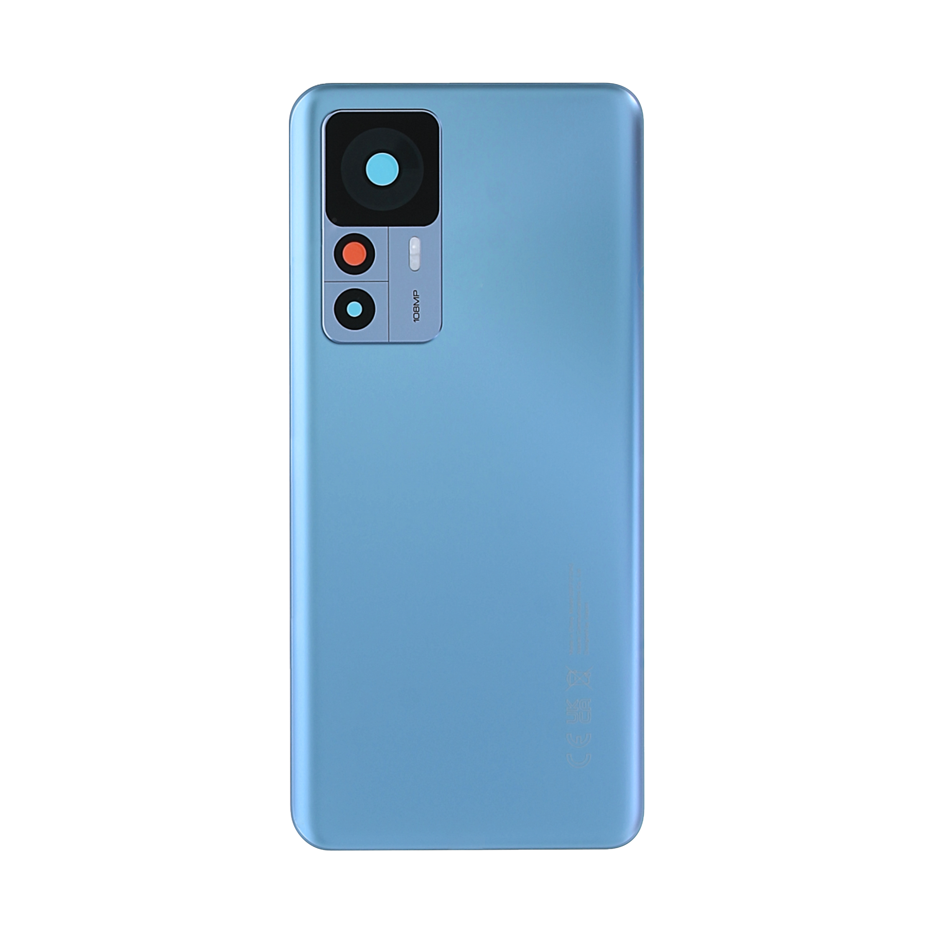 Coque arrière Xiaomi 12T avec objectif bleu OEM