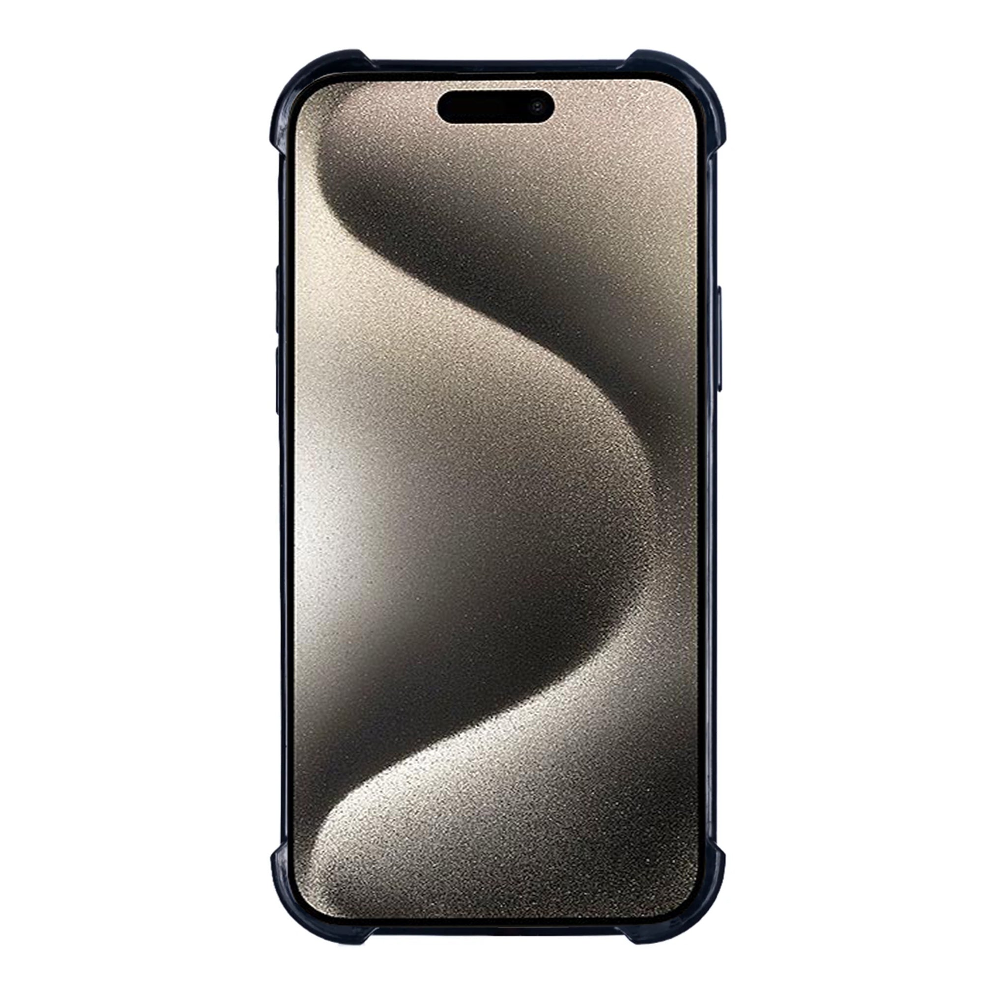 Rixus Anti-Burst Case For Apple iPhone 15 Pro Max Noir