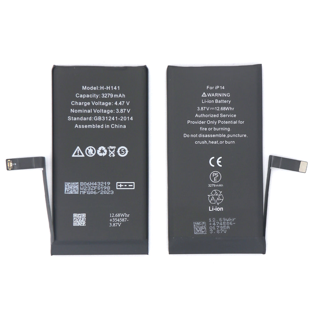 For Apple batterie For Apple 14 avec puce TI OEM