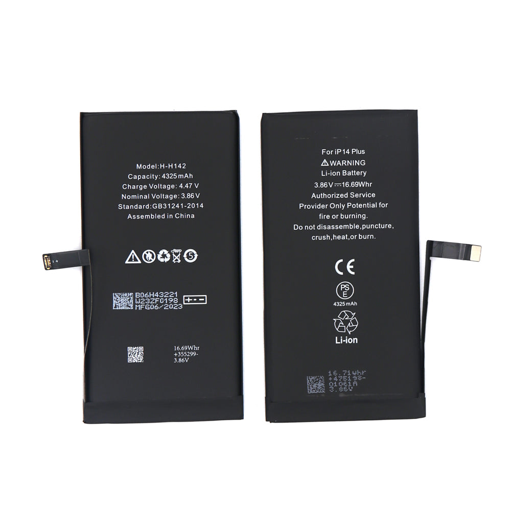For Apple batterie For Apple 14 Plus avec puce TI OEM
