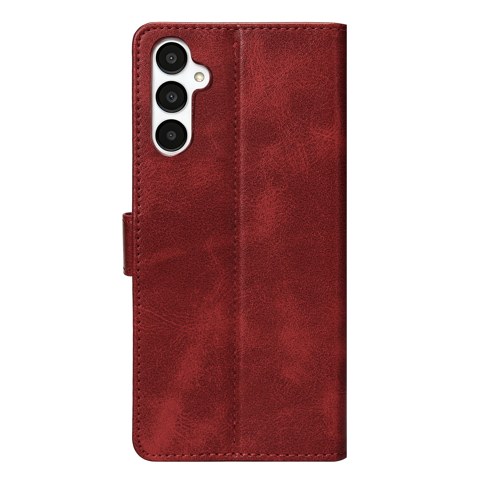 Bibliothèque Rixus pour Samsung Galaxy A05s Rouge foncé