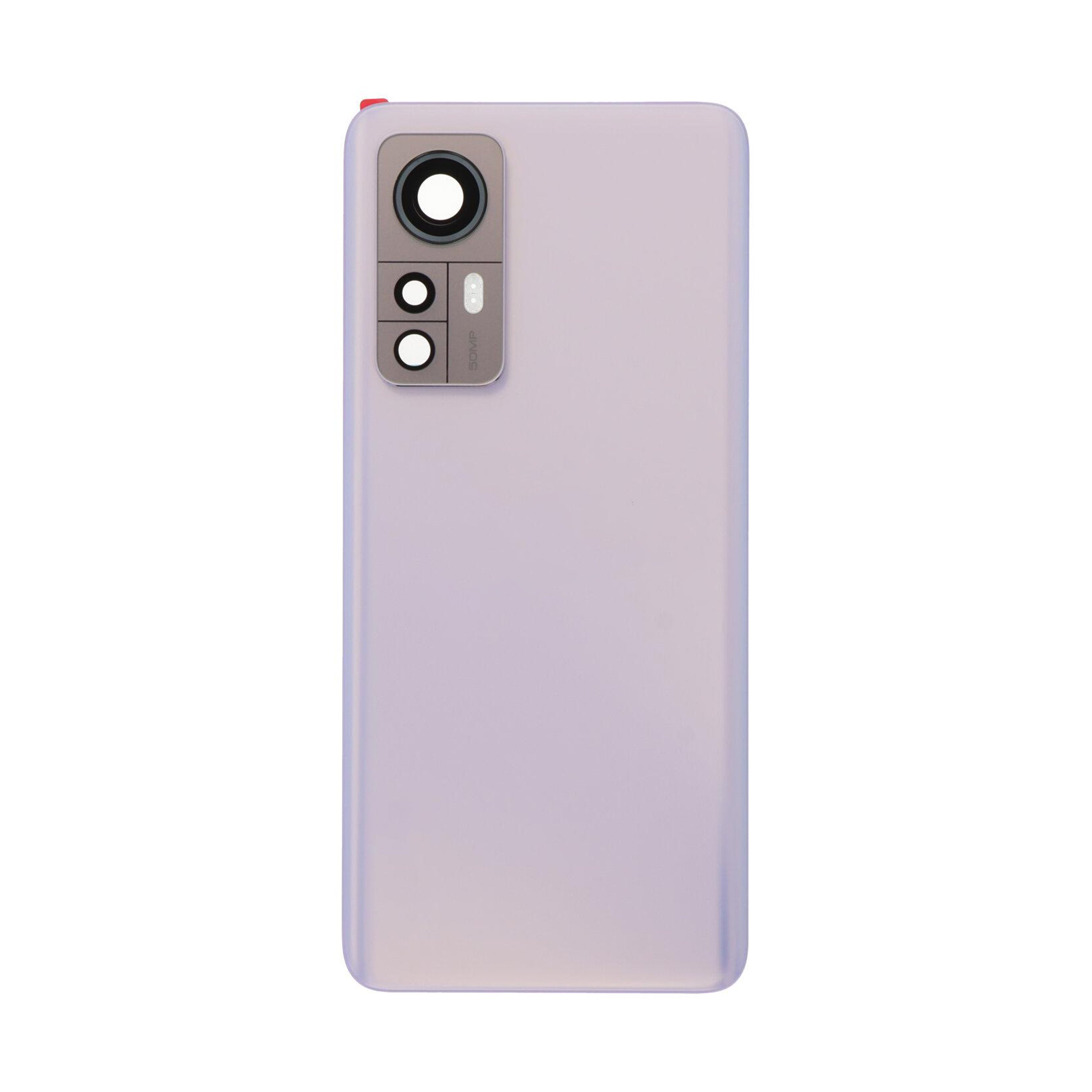 Coque arrière Xiaomi 12 avec objectif violet OEM
