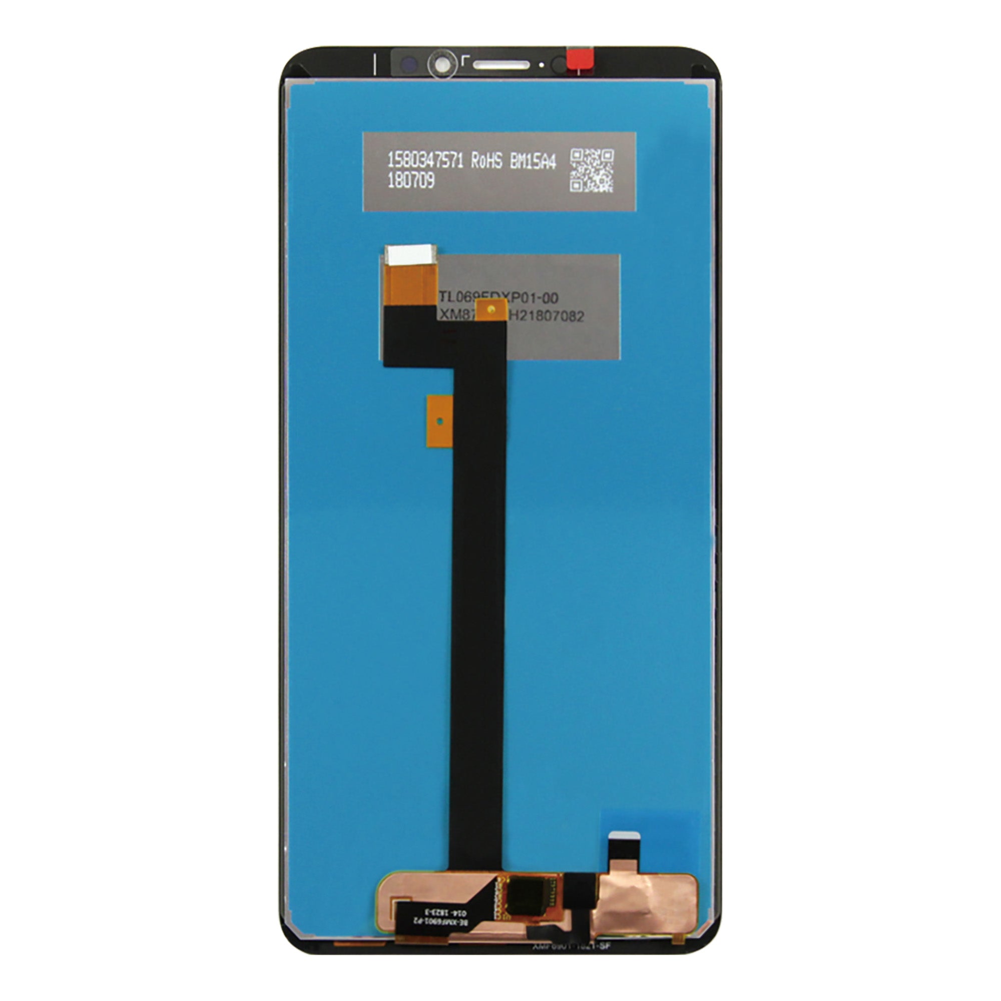 Xiaomi Mi Max 3 Ecran et Digitizer Sans Cadre Blanc OEM