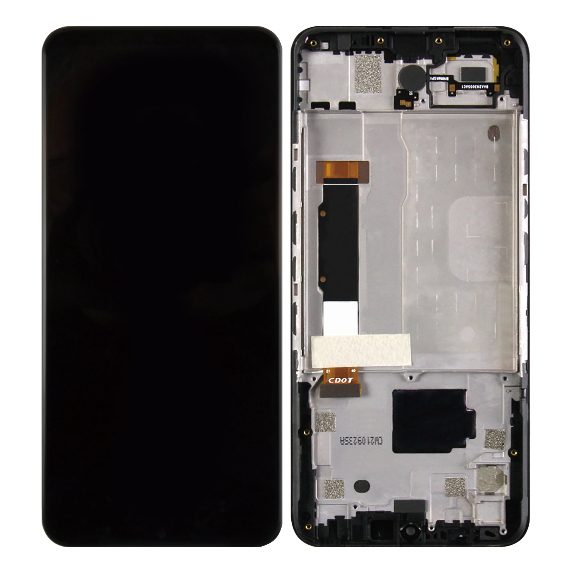 TCL 30 XE 5G T767W Ecran et numériseur avec cadre noir OEM