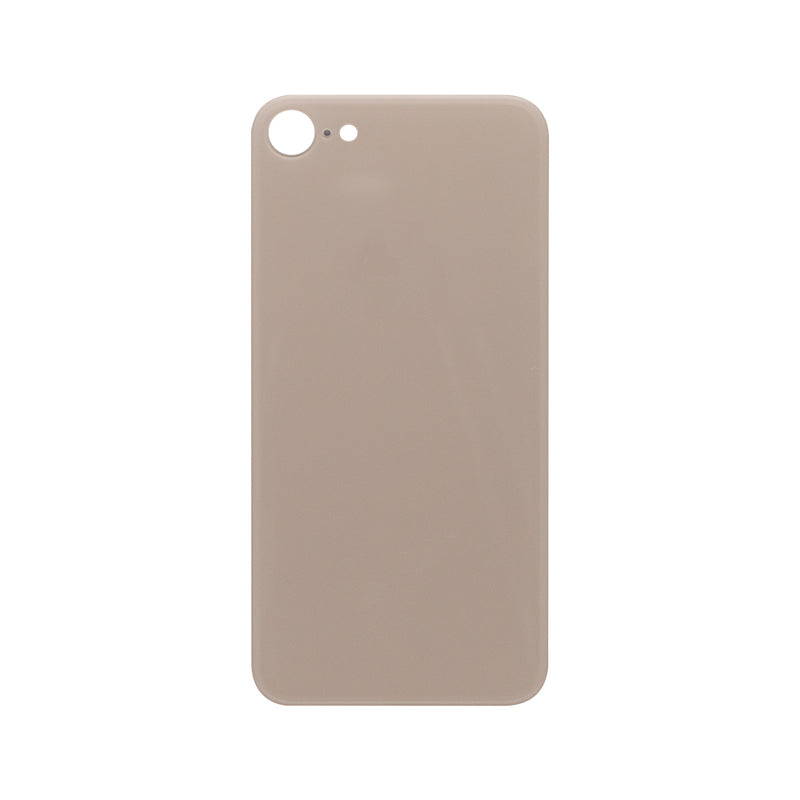 For Apple 8 Verre arrière, cadre de caméra agrandi Compatible avec Gold