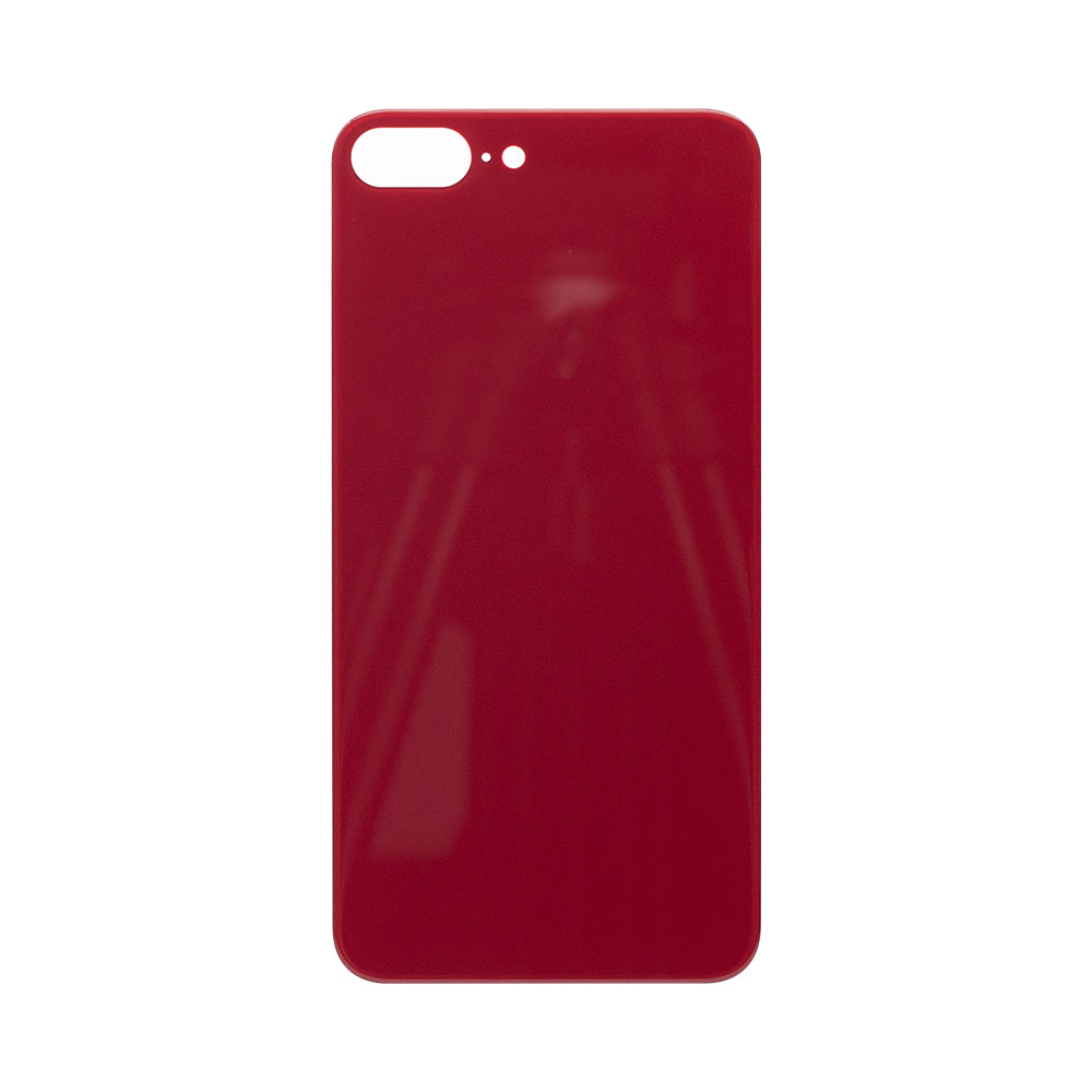 For Apple 8 Plus Verre arrière, cadre d'appareil photo agrandi rouge Compatible