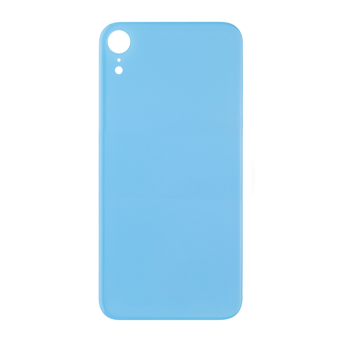 For Apple XR Verre arrière, cadre d'appareil photo agrandi Bleu Compatible