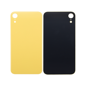For Apple XR Verre arrière, cadre de caméra agrandi Jaune Compatible