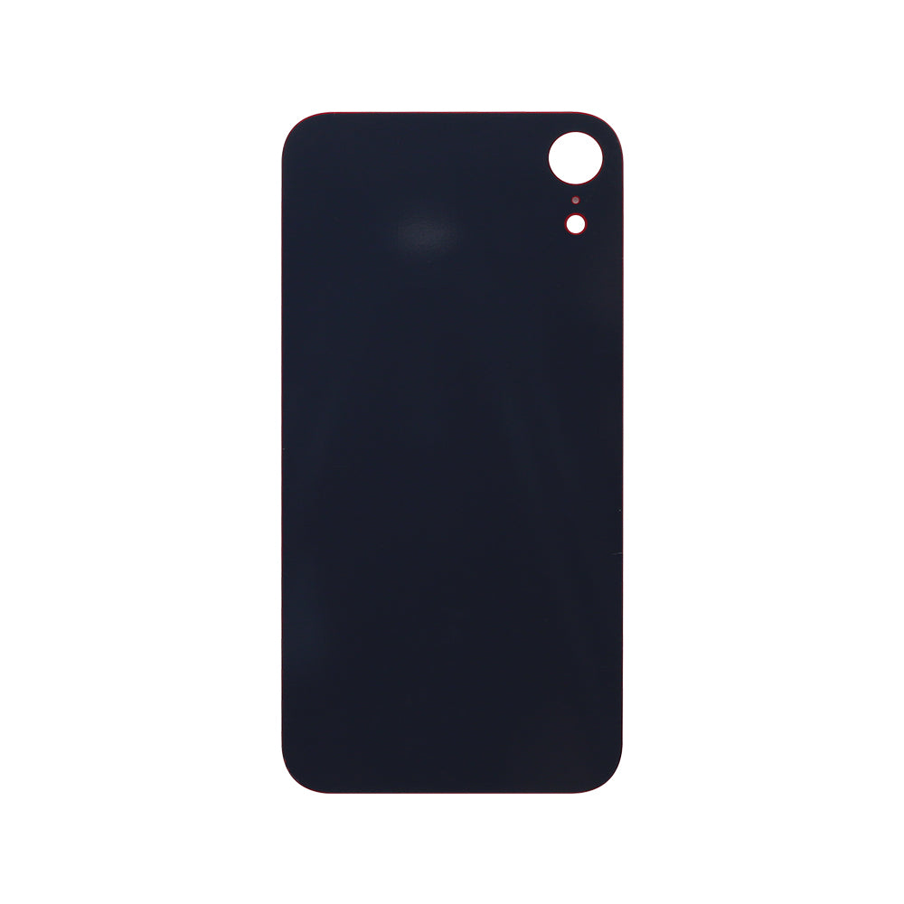 For Apple XR Verre arrière, cadre de caméra agrandi rouge Compatible
