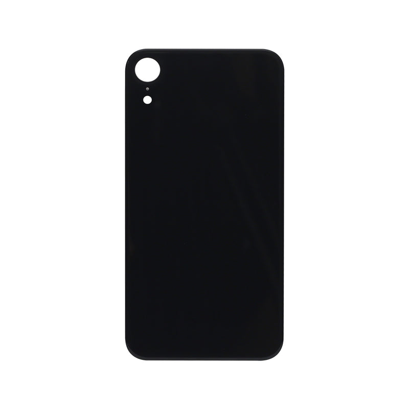 For Apple XR Verre arrière, cadre de caméra agrandi Noir Compatible