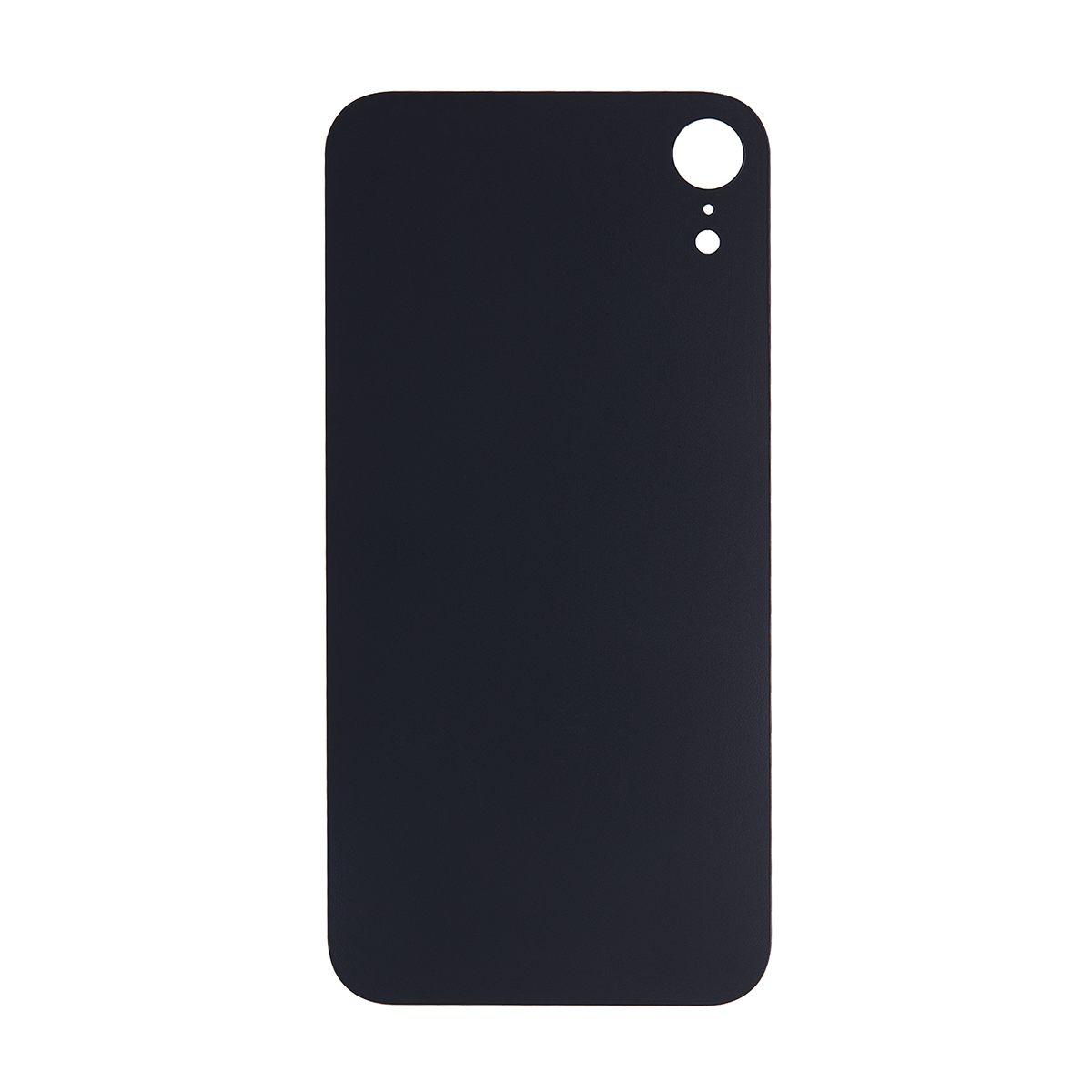 For Apple XR Verre arrière, cadre de caméra agrandi Noir Compatible