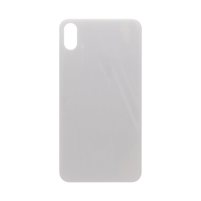 For Apple XS Max Verre arrière, cadre de caméra agrandi Blanc Compatible