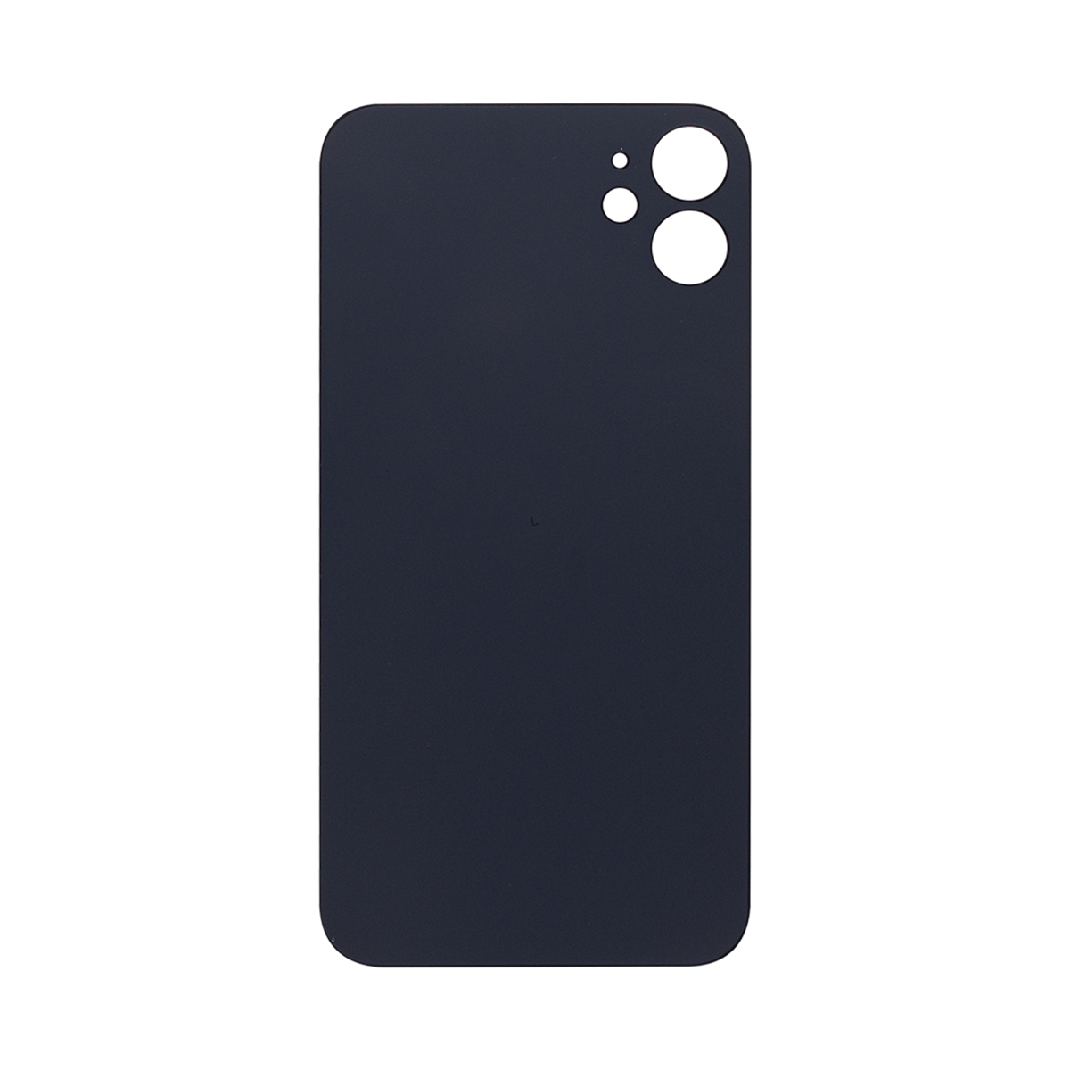 For Apple 11 Verre arrière, cadre de caméra agrandi Noir Compatible