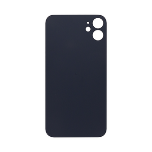 For Apple 11 Verre arrière, cadre de caméra agrandi Noir Compatible