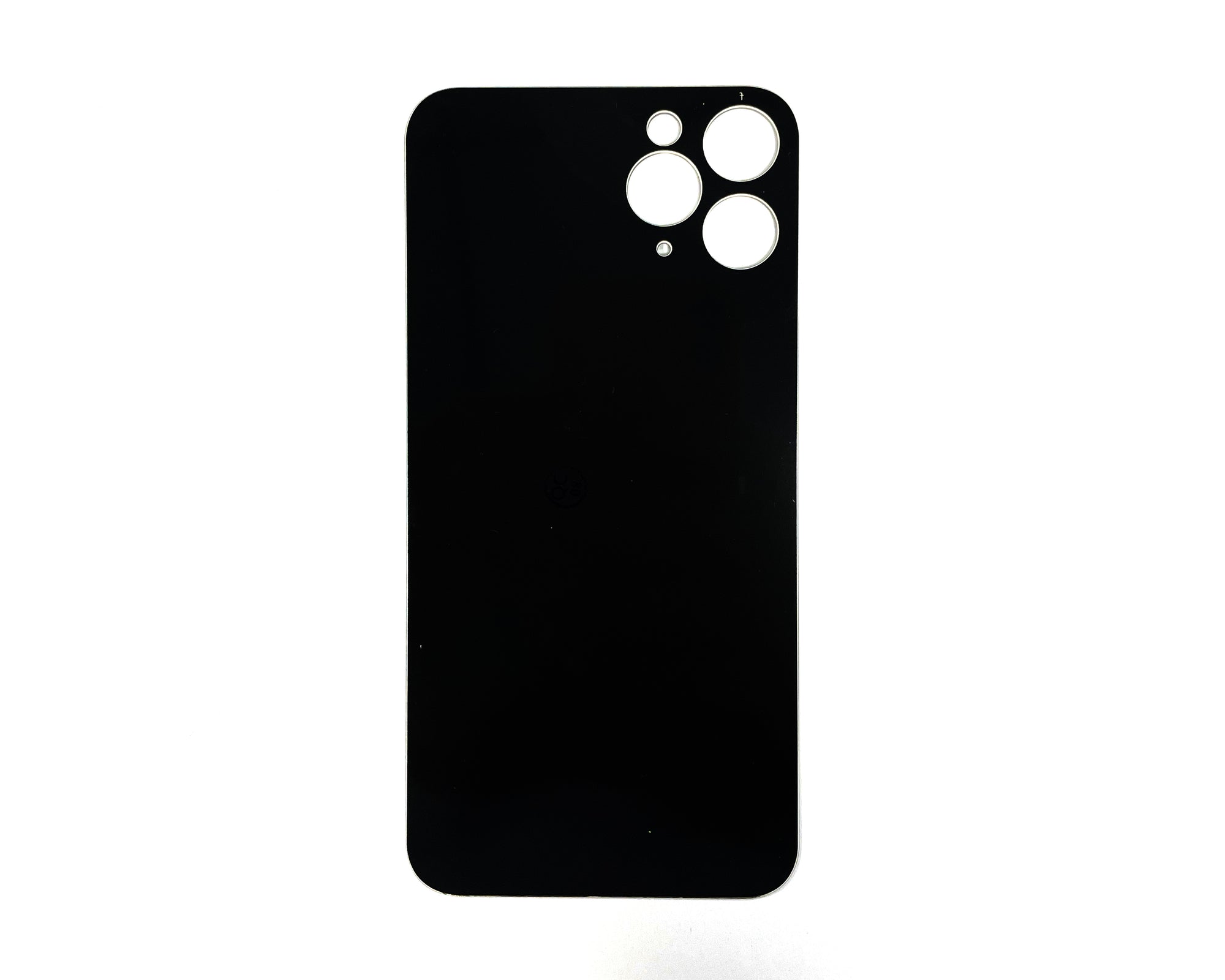 For Apple 11 Pro Verre arrière, cadre d'appareil photo agrandi Compatible avec le blanc