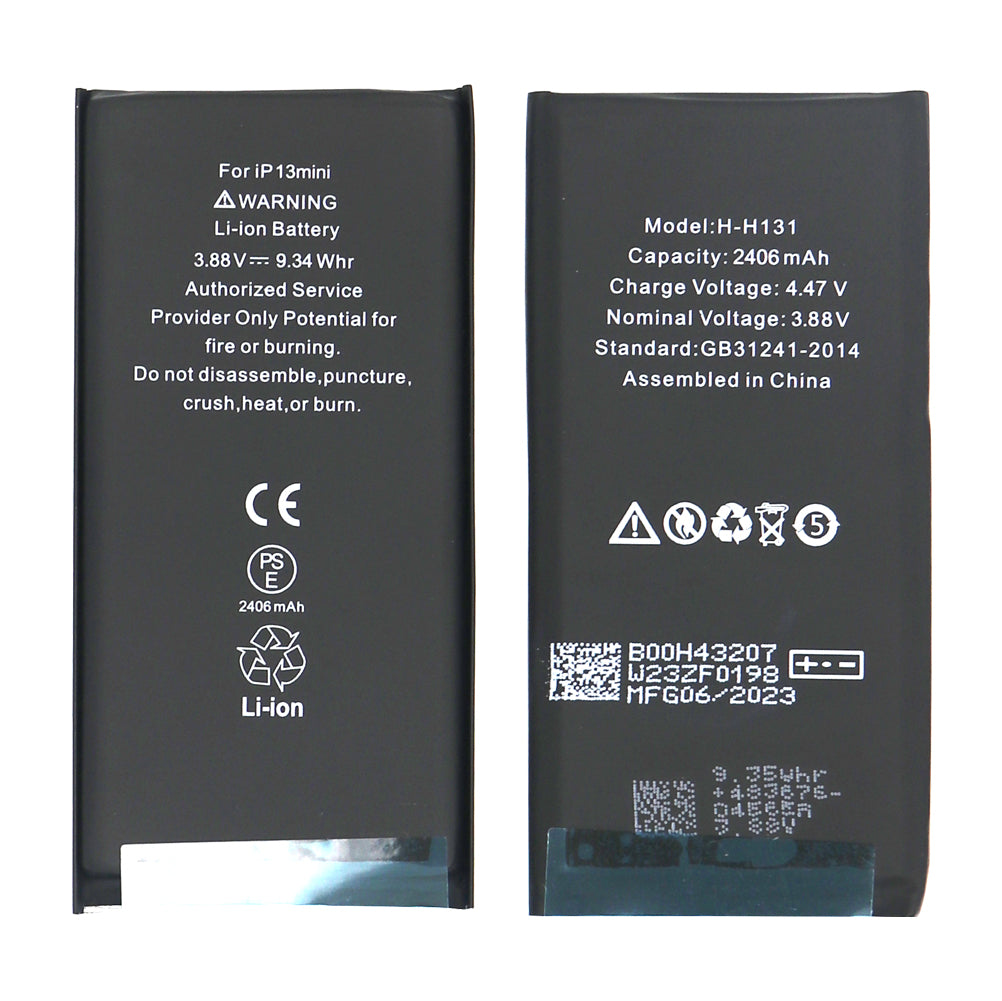 For Apple batterie For Apple 13 Mini (soudage par points requis) Sans BMS/IC OEM