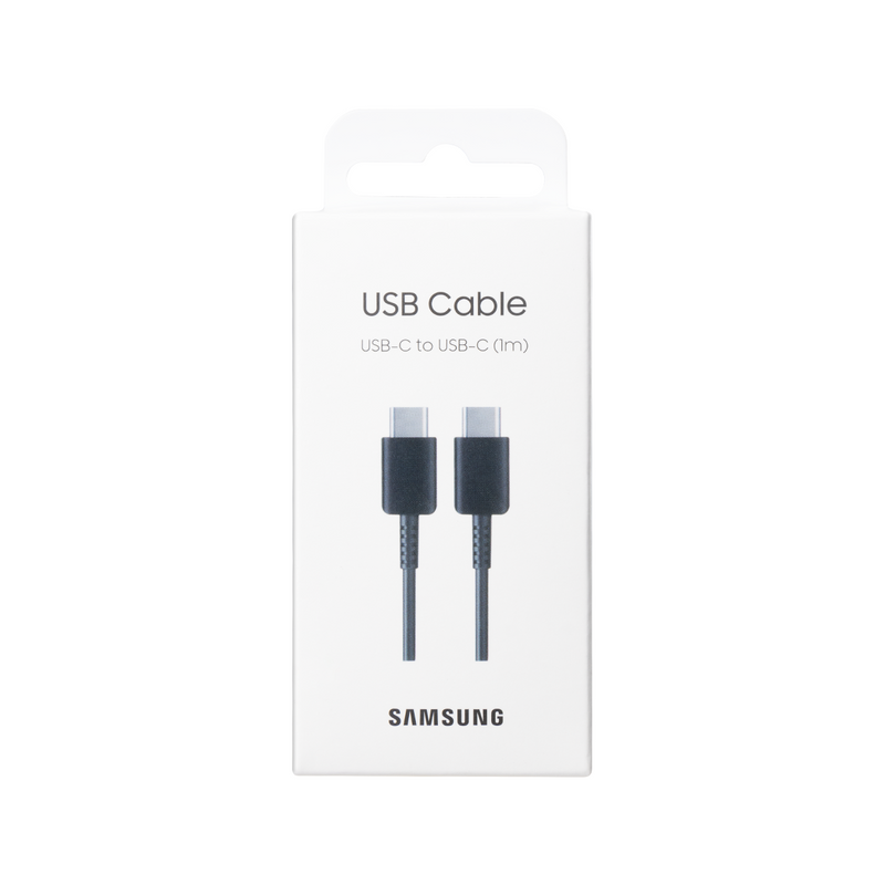 Samsung EP-DA705BBEGWW  USB-C To USB-C Data Cable 100cm Black Original Retail Box