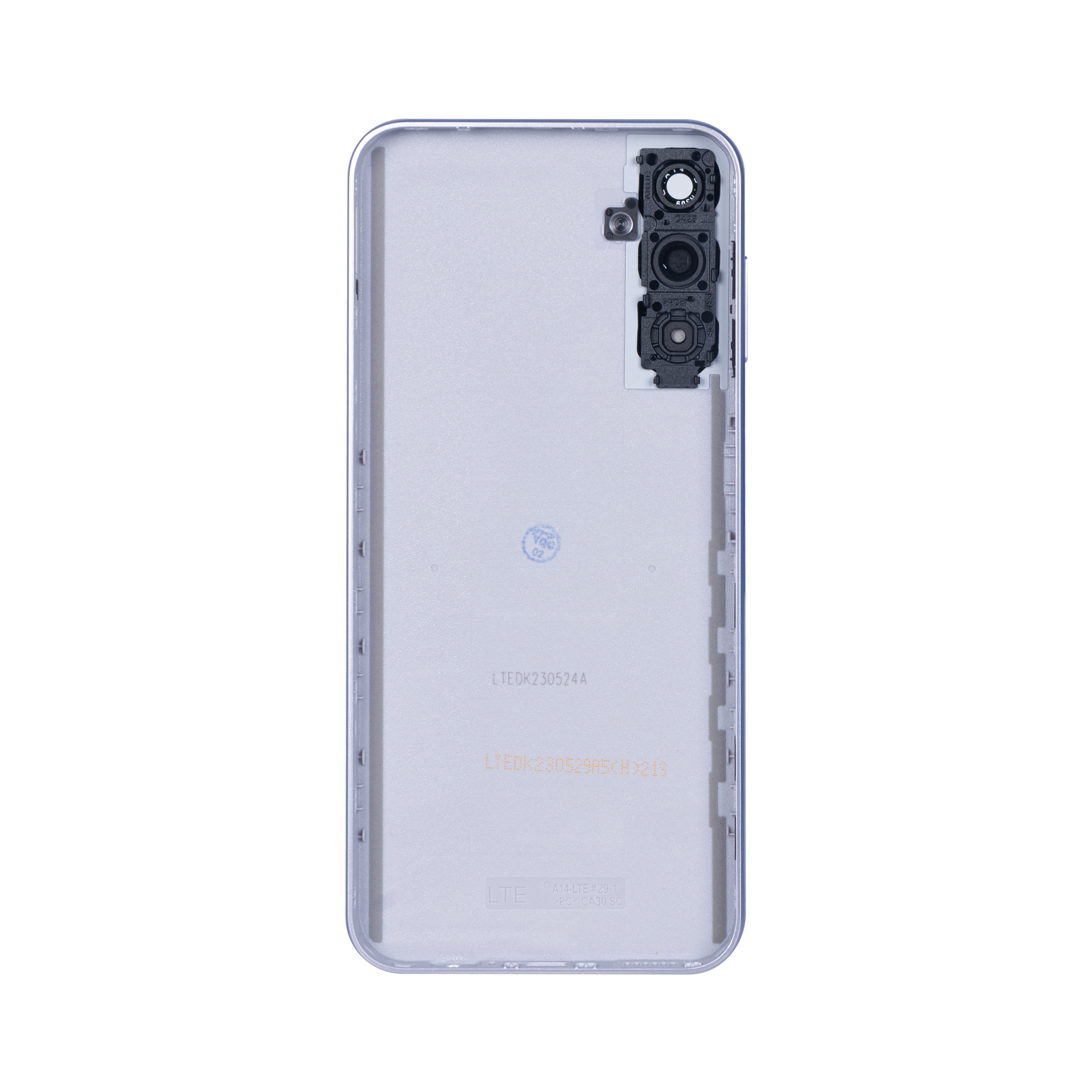Coque arrière Samsung Galaxy A14 A145F avec objectif argenté OEM