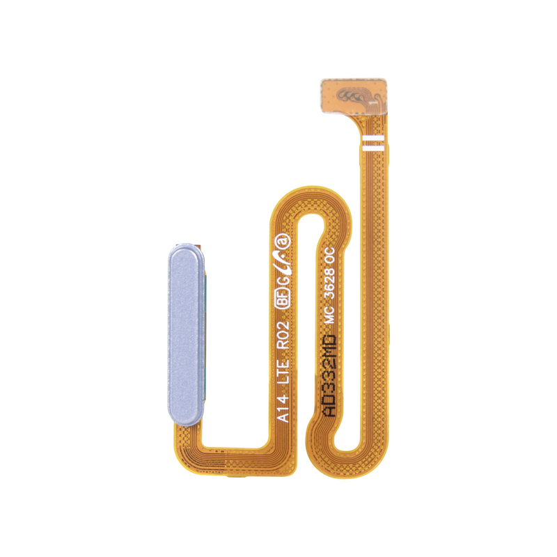 Capteur d'empreintes digitales Samsung Galaxy A14 A145F avec bouton d'alimentation Argent OEM