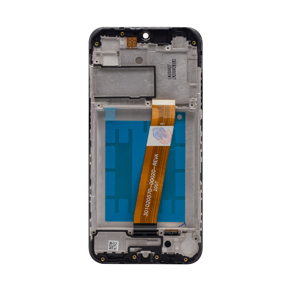 Samsung Galaxy A01 A015F Écran et numériseur avec cadre Noir Service Pack