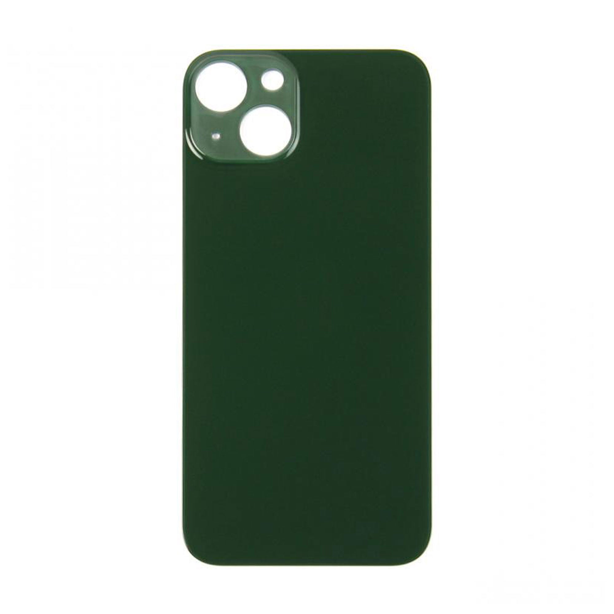 For Apple 13 Verre arrière, cadre de caméra agrandi Vert Compatible