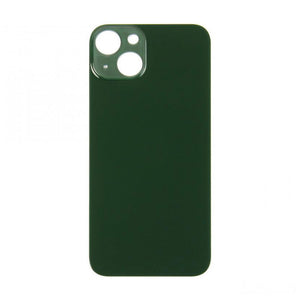 For Apple 13 Verre arrière, cadre de caméra agrandi Vert Compatible