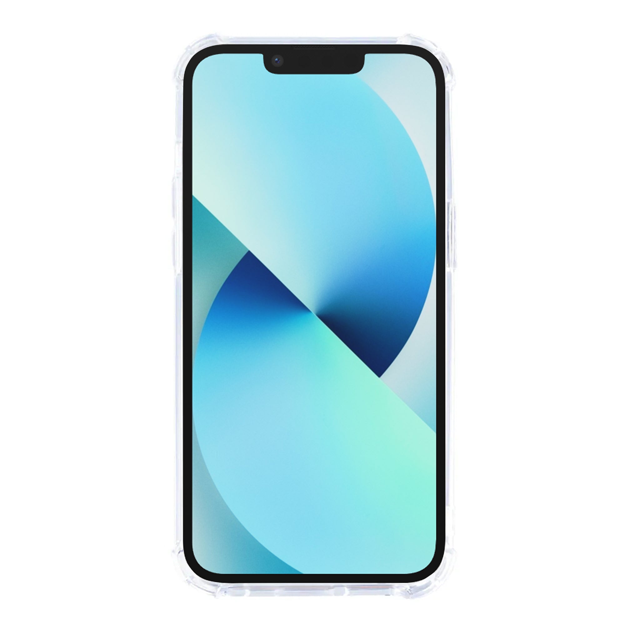 Rixus Anti-Burst Case For Apple iPhone 13 Transparent