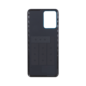 Coque arrière Xiaomi Redmi Note 12 5G sans objectif, gris onyx, OEM
