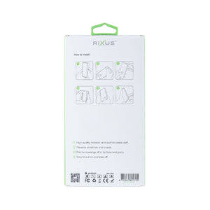 Étui anti-éclatement Rixus pour Samsung Galaxy S22 5G transparent