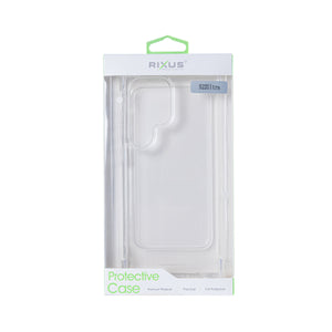Rixus Anti-Burst Case For Samsung Galaxy S22 Ultra 5G Transparent