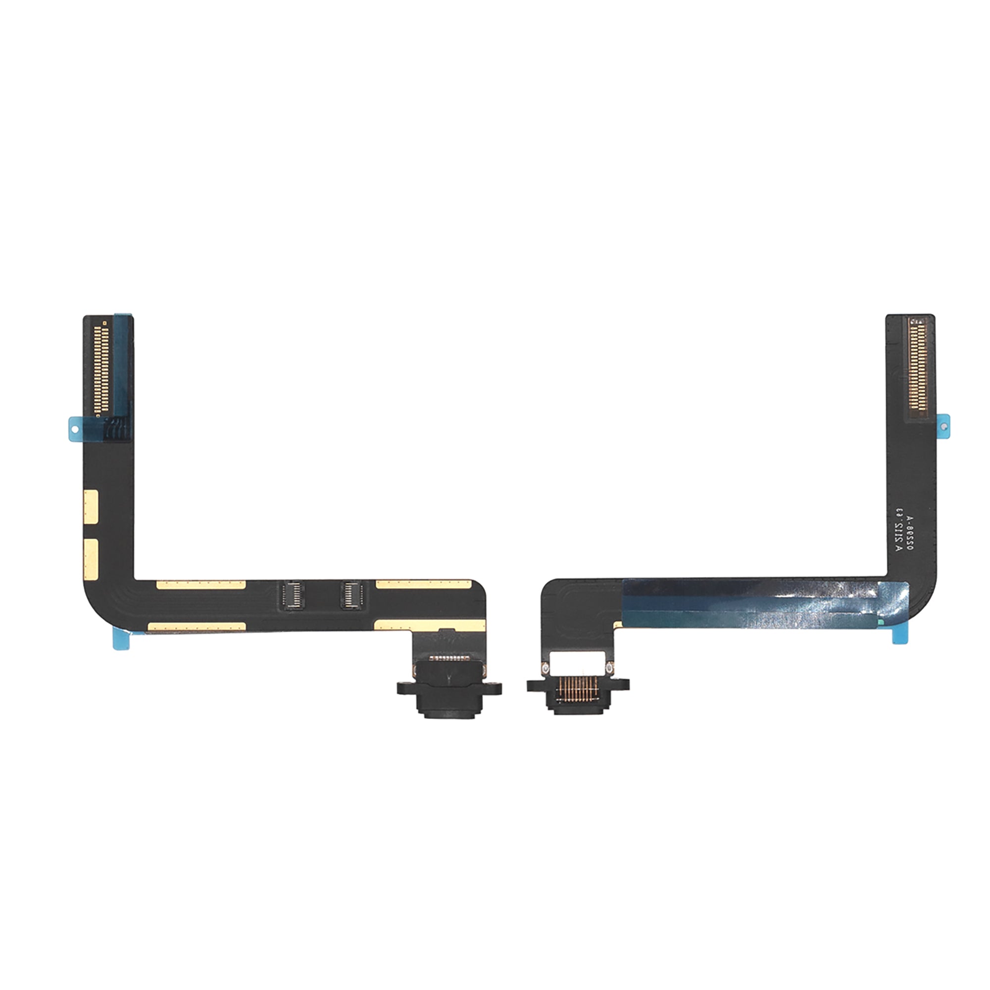 For Apple 10,2 pouces (2019, 2020, 2021) Système de recharge Flex noir tiré