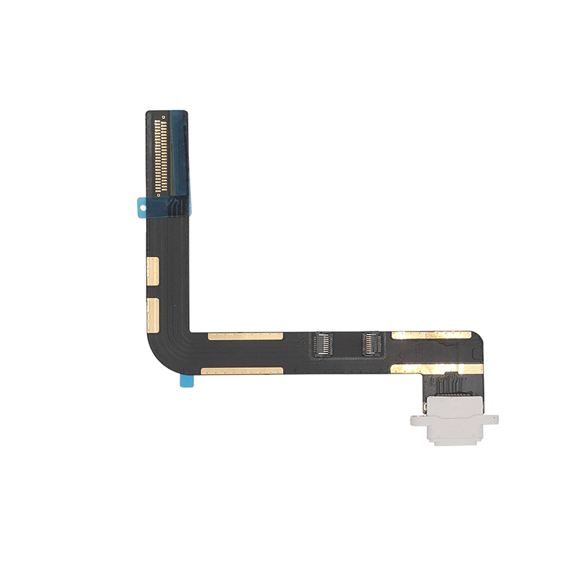 For Apple 10,2 pouces (2019, 2020, 2021) Système de recharge Flex blanc tiré