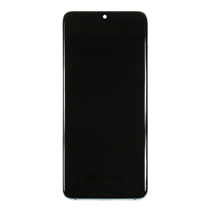 Samsung Galaxy S20 G980F, S20 5G G981F Écran et numériseur avec cadre Cloud Blue Service Pack