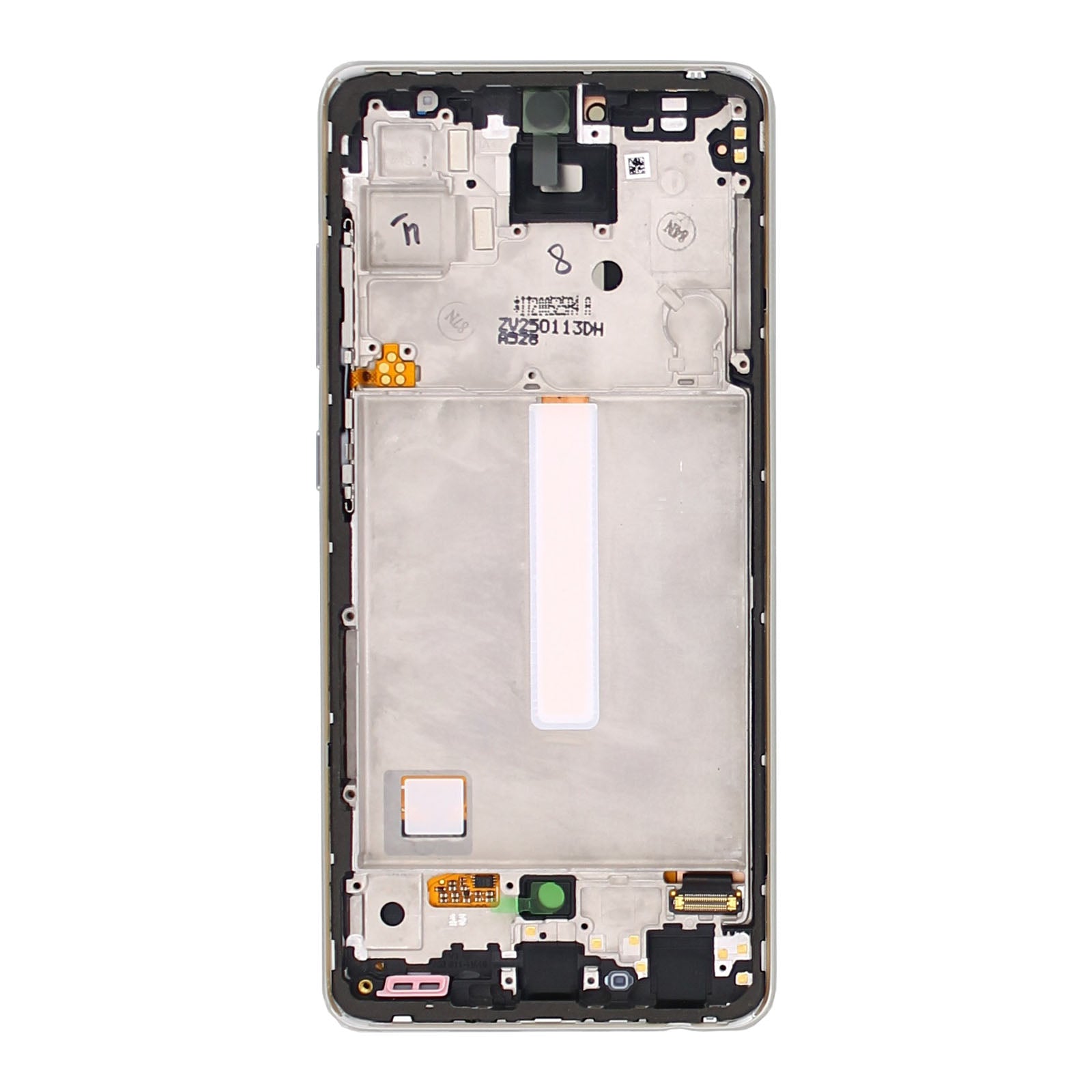 Samsung Galaxy A52 A525F, A52 5G A526B, A52s 5G A528B Display And Digitizer With Frame Awesome White Service Pack