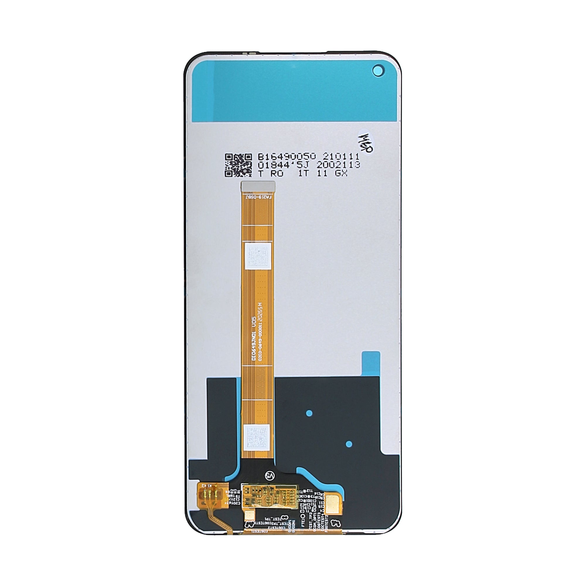 Écran et numériseur Realme 7 sans cadre noir OEM