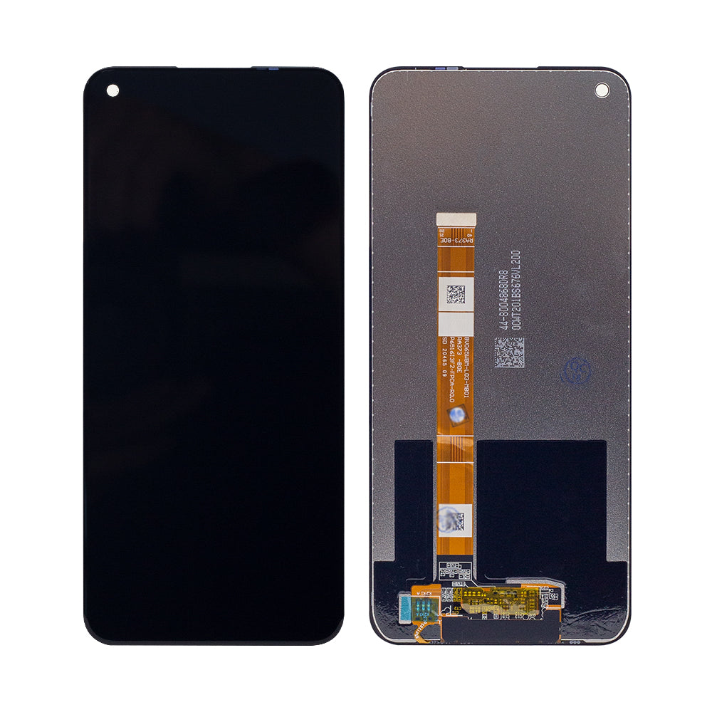 Écran et numériseur sans cadre noir OEM pour Oppo A53 4G, A53S 4G