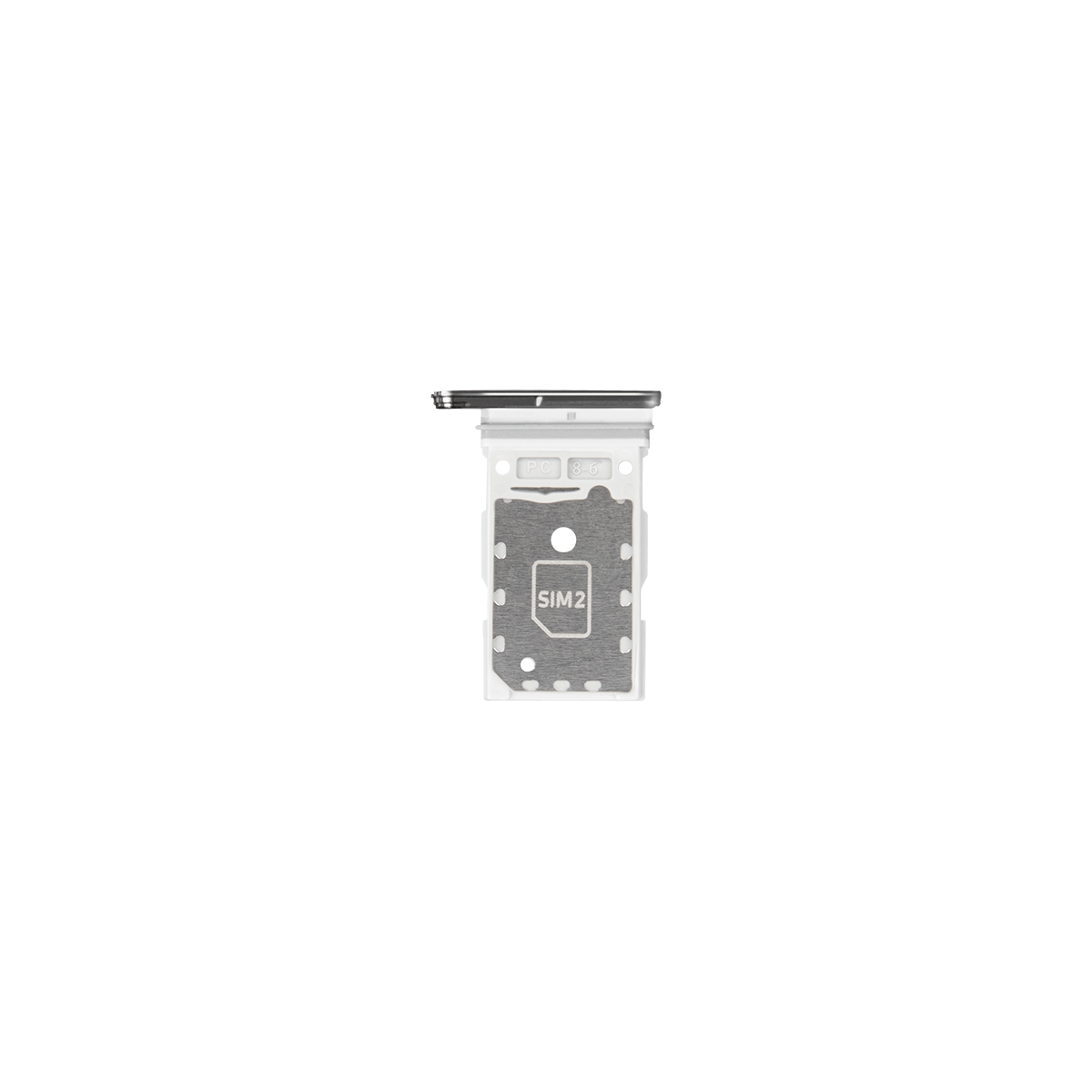 Samsung Galaxy S23 S911B, S23 Plus S916B Support de carte SIM Graphite OEM