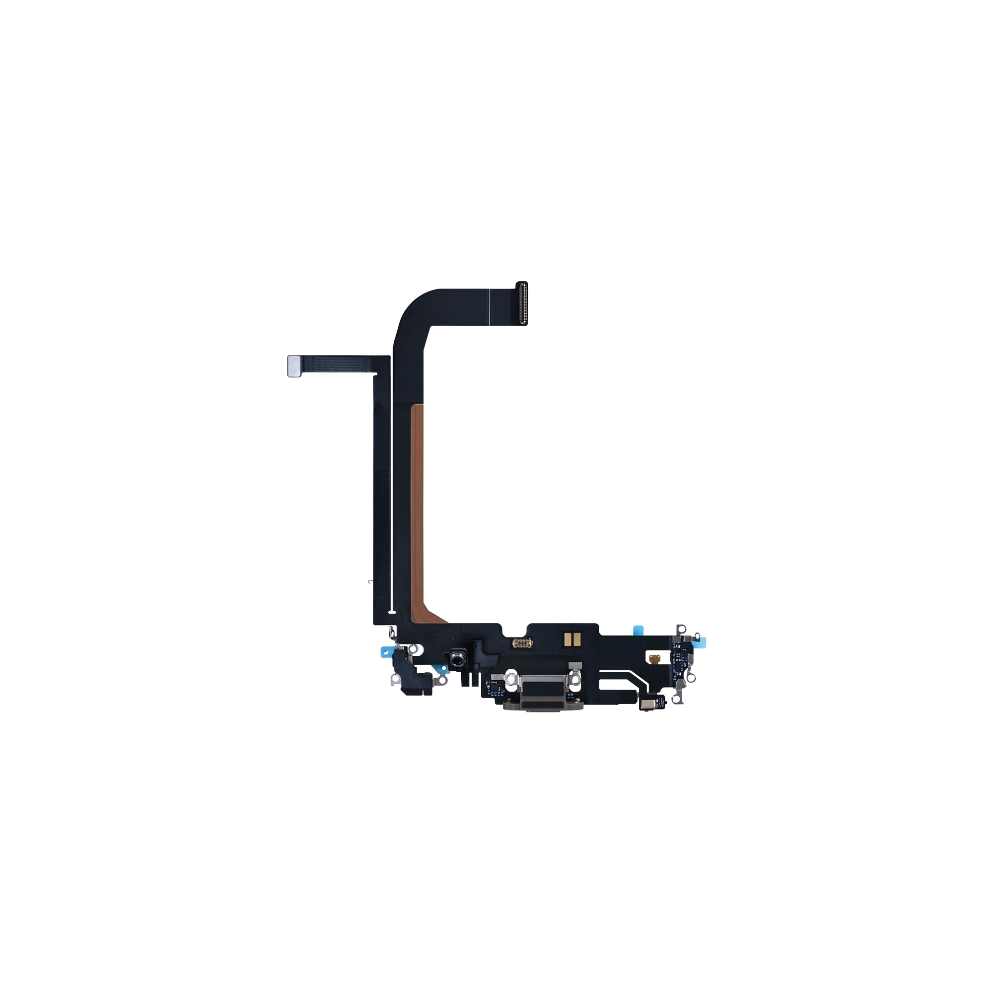 For Apple 13 Pro Max Système de recharge Flex Gold Pulled