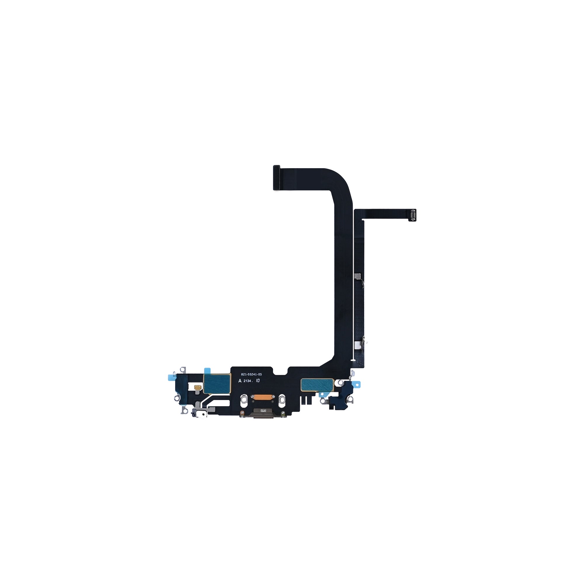 For Apple 13 Pro Max Système de recharge Flex Gold Pulled
