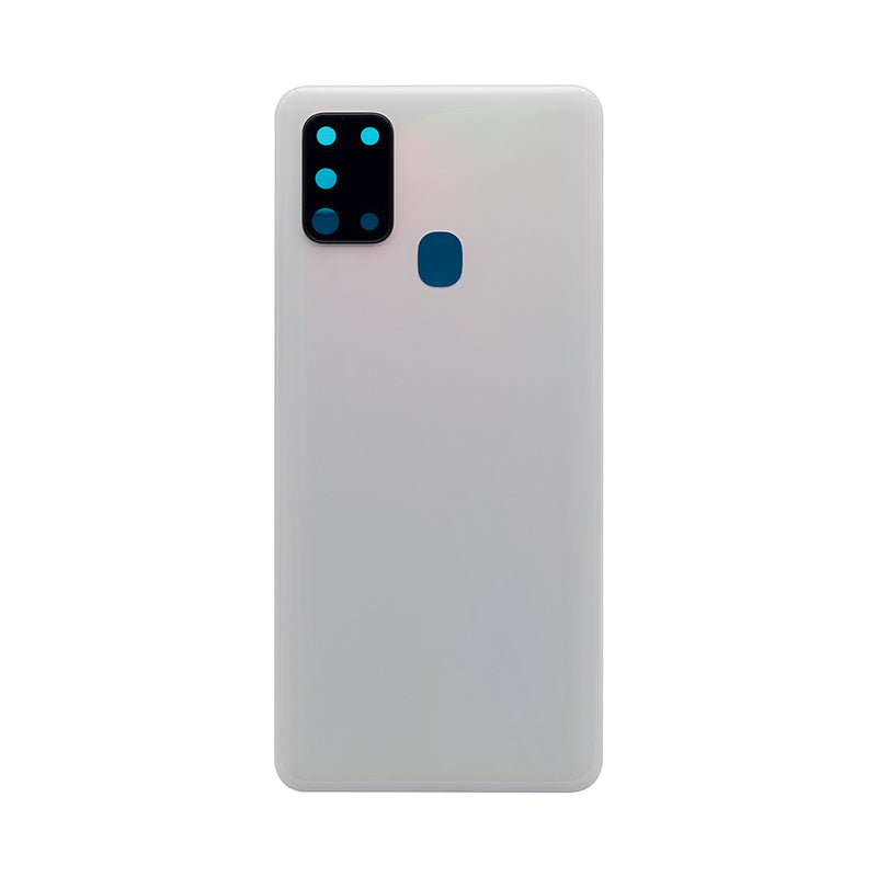 Coque arrière Samsung Galaxy A21s A217F avec objectif blanc OEM