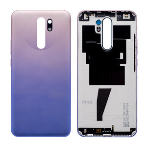 Coque arrière Xiaomi Redmi 9 sans objectif rose, bleu OEM