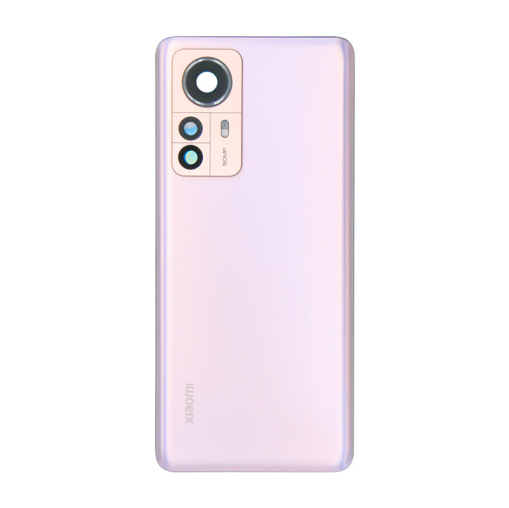 Coque arrière Xiaomi 12 Pro avec objectif violet OEM