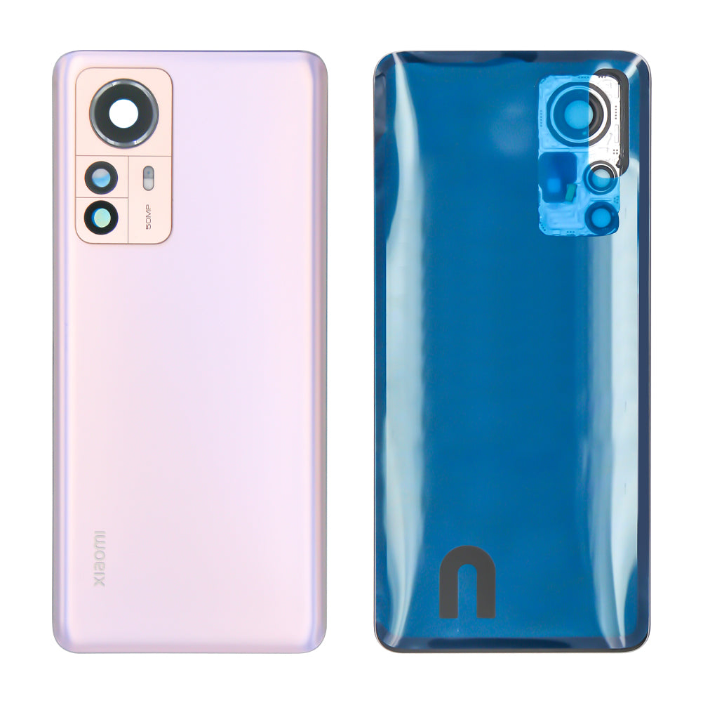 Coque arrière Xiaomi 12 Pro avec objectif violet OEM