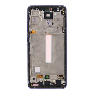 Samsung Galaxy A52 A525F, A52 5G A526B Ecran et numériseur avec cadre Awesome Violet Service Pack